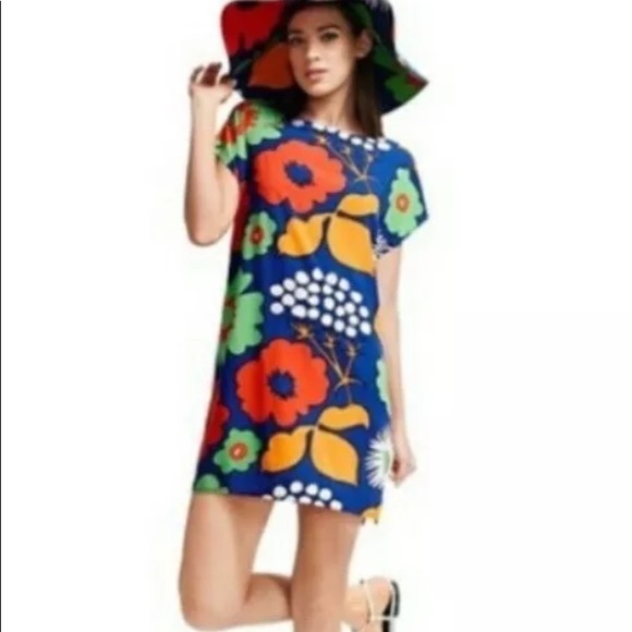 Marimekko Dresses & Skirts - Marimekko for target floral tunic beach dress sm